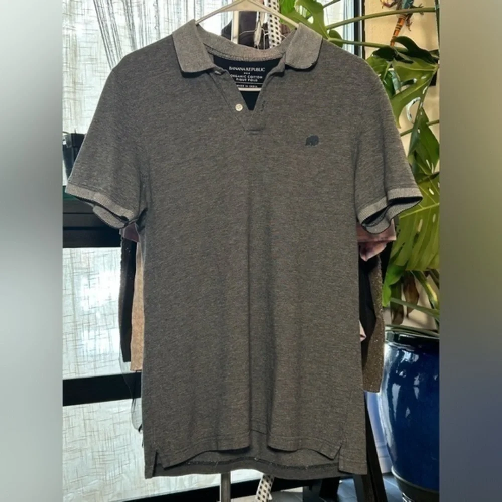 Banana Republic Organic Cotton Polo Medium
